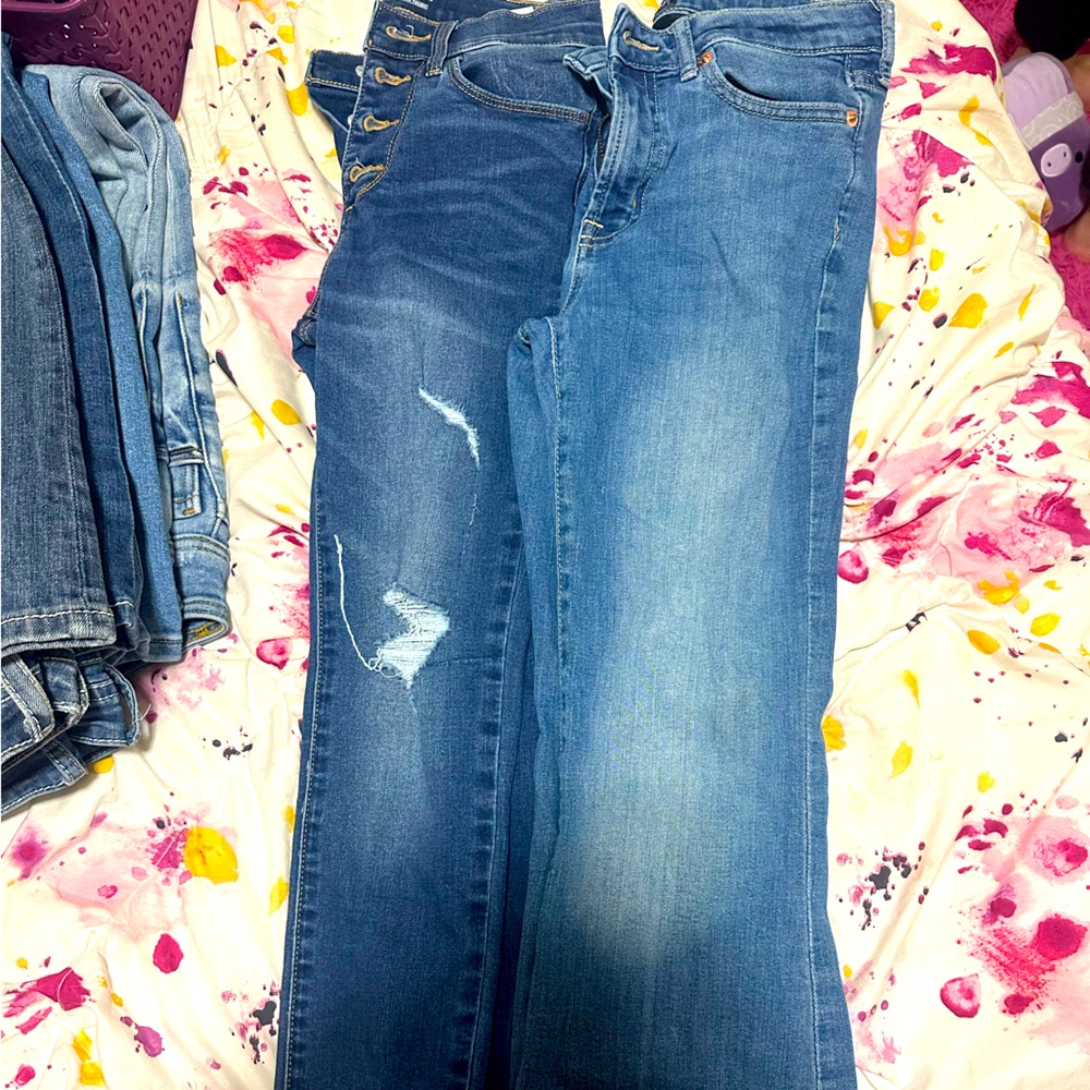 Size of 10/12 Old Navy Jeans